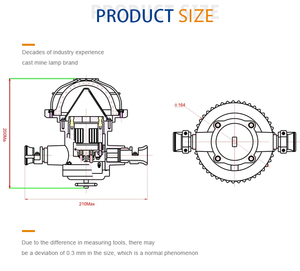 防爆LEDライト採石用 - Product Image 5
