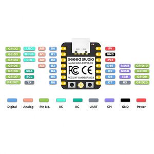Seeed Studio XIAO ESP32C3 Ai Visual Recognition Module Supports Python <strong>Programming</strong> Development Board