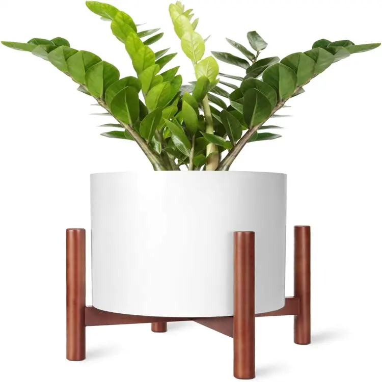 Cabina de madera personalizada para interiores y exteriores, soporte de exhibición de macetas, maceta de jardín, estante de madera para plantas