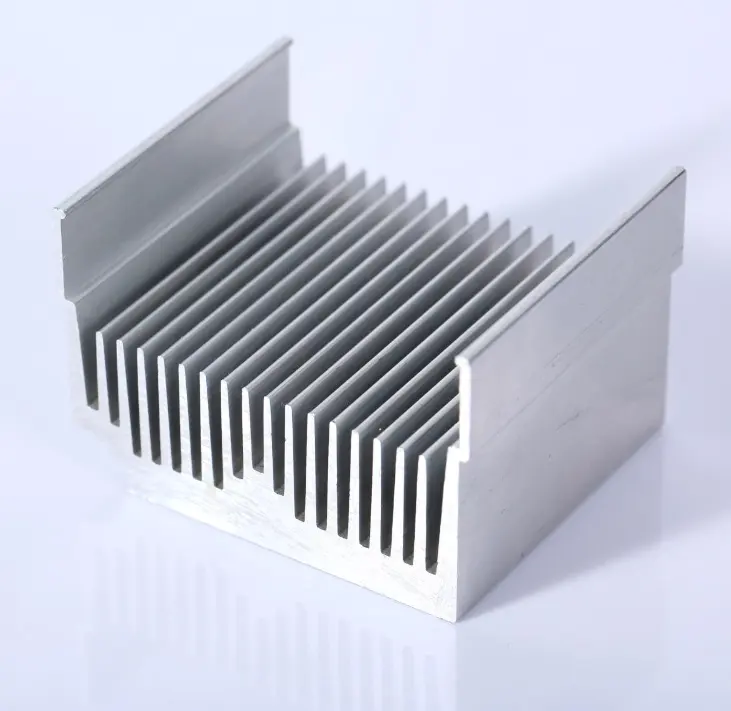 Dissipatore di calore elettronico estruso in alluminio a basso prezzo personalizzato