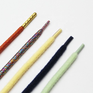 Cuerda de Sudadera con capucha de algodón redonda de color personalizado 124cm Punta de plástico metálico cordones de cuerda con capucha cordones con cordones gratis - Product Image 2