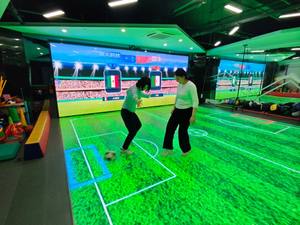 Simulateur de football interactif de projection AR pour entraînement sportif en salle, jeu interactif mural, simulation de football AR - Product Image 5