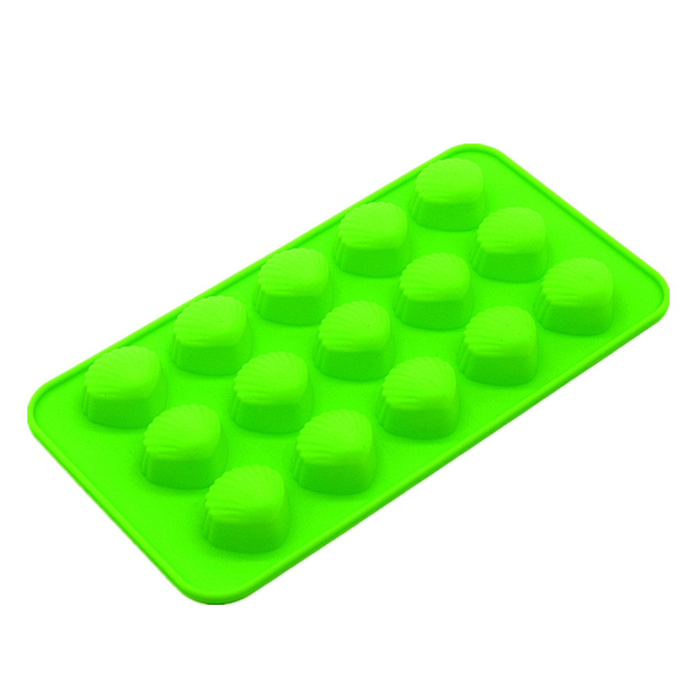 Moule à bonbons coquille vert