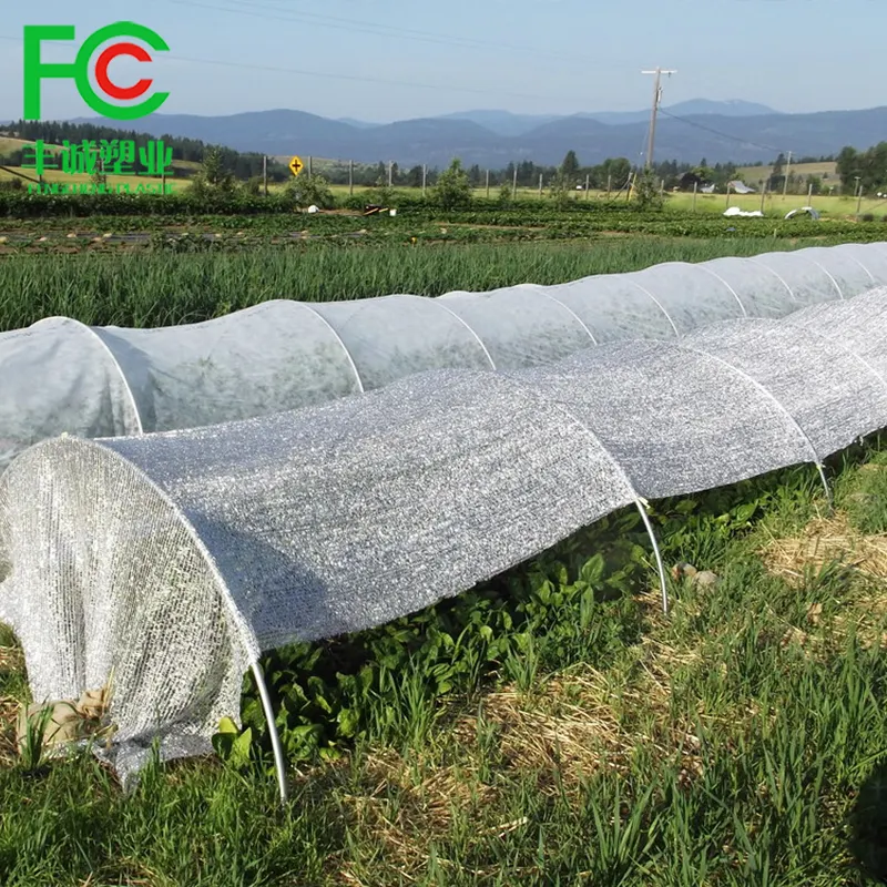 The latest development Aluminum Foil Shade Net/Aluminet Greenhouse Shade Cloth 80% Shade for greenhouse