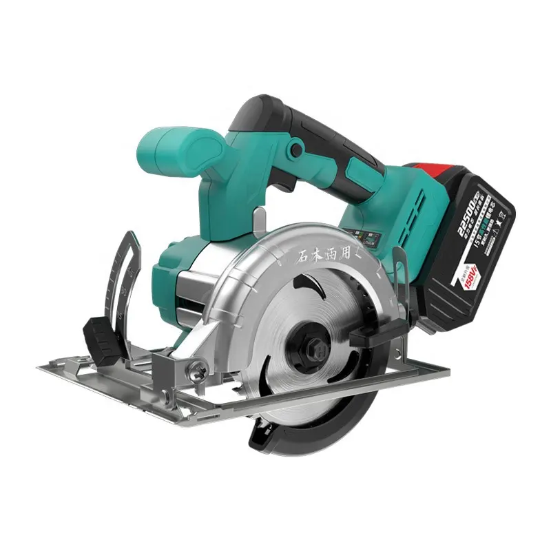 Bán buôn công cụ điện 5.5inch không chổi than lithium có thể sạc lại pin cực Saw điện cưa tròn