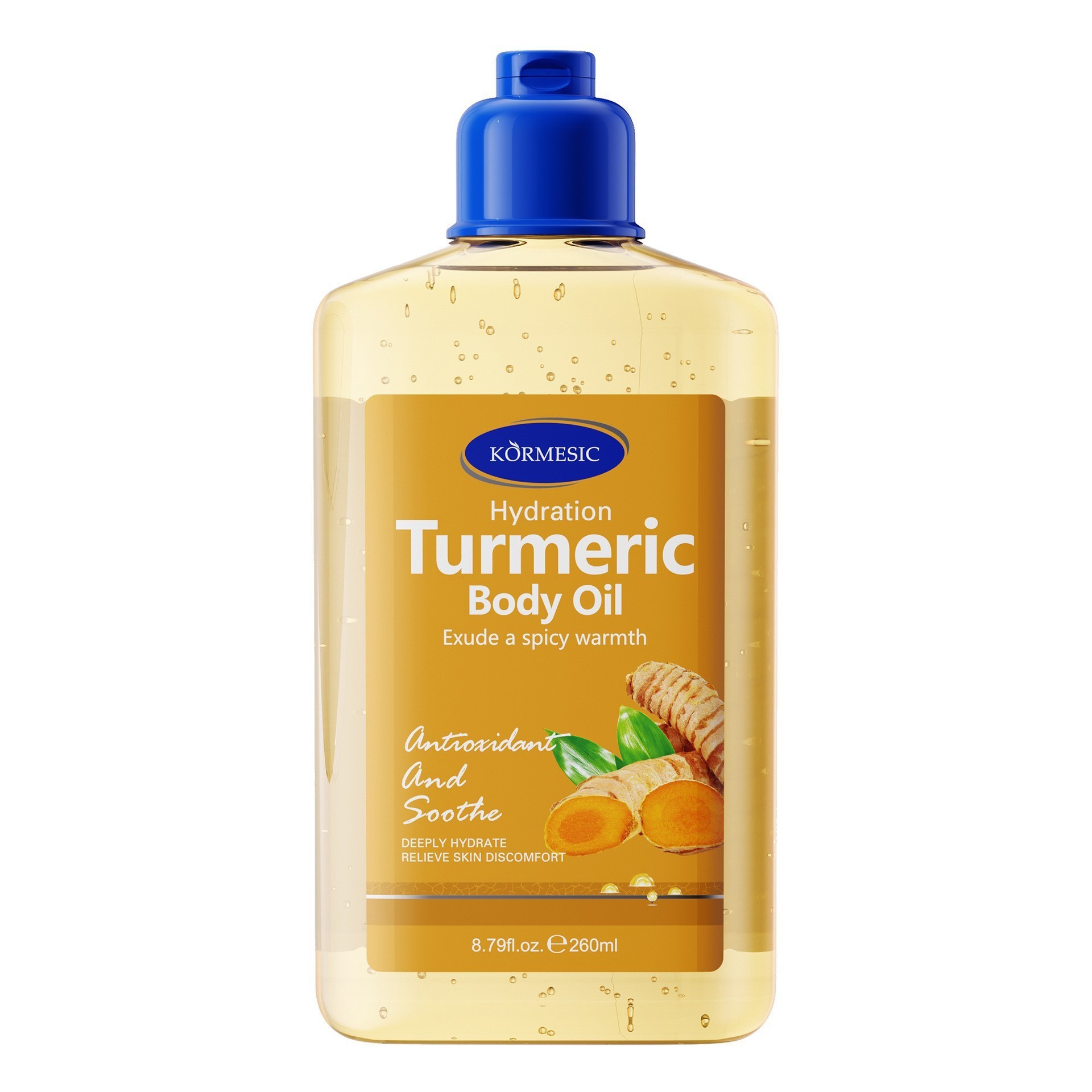 Huile corporelle au curcuma 260ml