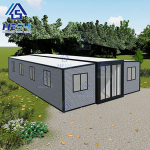 Tùy chỉnh đúc sẵn 20ft 40ft mở rộng container nhà 2 3 4 phòng ngủ prefab bán mô-đun nhà Granny phẳng - Product Image 2