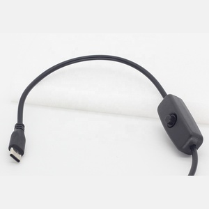 Cavo di alimentazione da USB 5V 3A a tipo C con pulsante di accensione 501 per Raspberry Pi 4B - Product Image 4