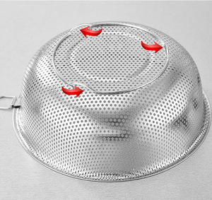 Lưới lọc Net Giỏ thép không gỉ Chao sàng cho căng thẳng xả rửa hơi nước với nghỉ ngơi cơ sở - Product Image 5