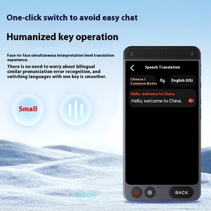 Ai Sprach übersetzer D21 Echtzeit 142 Sprach übersetzung Online Offline 4,0 Zoll Smart Translators mit größerem Bildschirm - Product Image 4