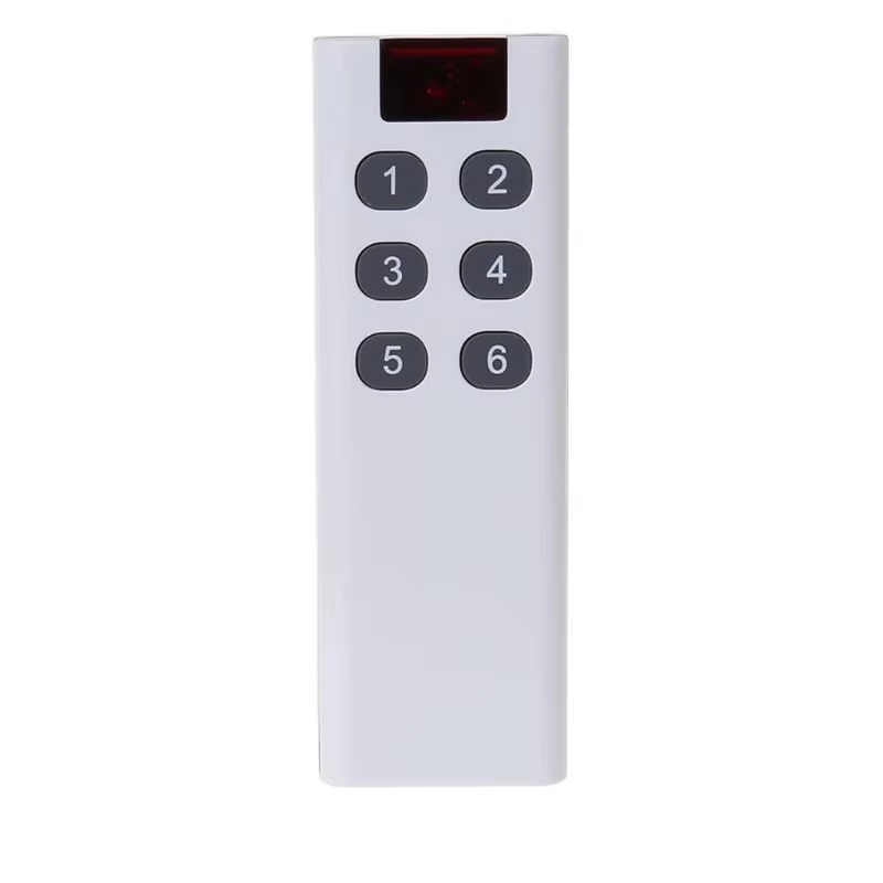 White 6 Button
