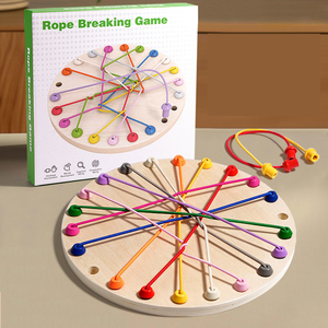 Holz spielzeug fordert Brettspiele für Kinder heraus, um logisches Denken Konzentration Früher ziehung und Holz spielzeug zu trainieren