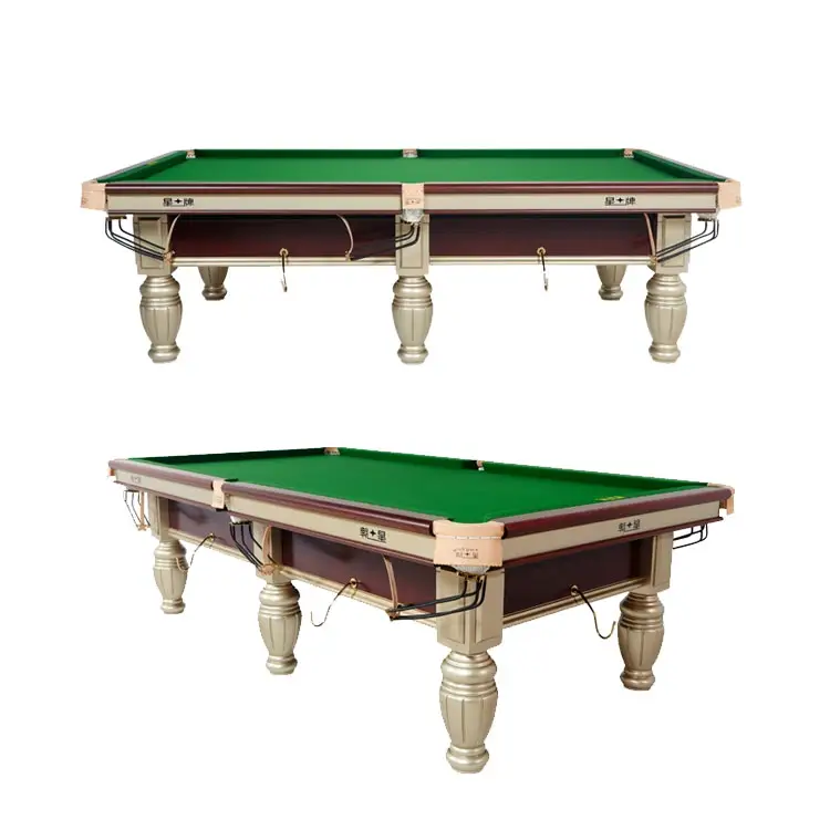 Coussin en acier commercial standard Table de billard pliable adulte à jetons 9ft billard livraison gratuite