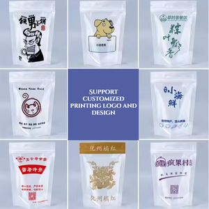 ถุงซิปตั้งโปร่งใสเปิดปิดได้ถุงได้ถุงใส่เครื่องเทศเค้กขนมขบเคี้ยวกาแฟชาอาหารถุงบรรจุภัณฑ์แบบซิปล็อกได้ตามต้องการ - Product Image 5