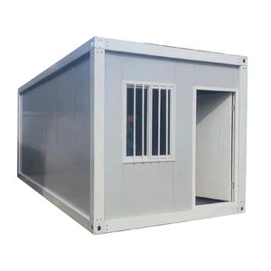 Contenedor de panel sándwich de madera de acero modular prefabricado, tienda minorista, edificio prefabricado, centro comercial, casa contenedor para el hogar