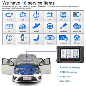 Autel MaxiDAS DS808套件自动诊断工具Autel DS808高级OBD2诊断扫描仪的升级 - Product Image 4