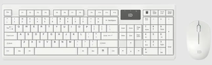 FD 1300c Mini Multimedia <strong>Keyboard</strong> <strong>Mouse</strong> Set White USB Wireless Standard Waterproof <strong>Computer</strong> Peripherals for Office Phone <strong>Use</strong>