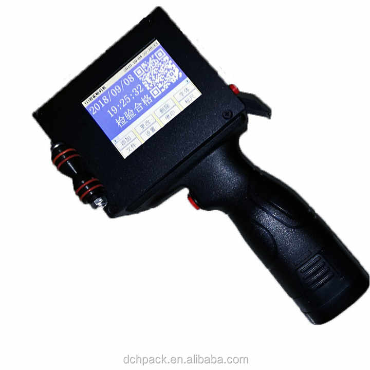 Mini impressora portátil de parede, impressora de jato de impressão, codificação de dados, mini fita de impressora portátil