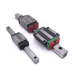 Sistema de bolas de cuatro filas de acero endurecido con riel de guía lineal HGR15 HGR20 HGR25 HGR30 de alta precisión para máquinas herramienta CNC - Product Image 1