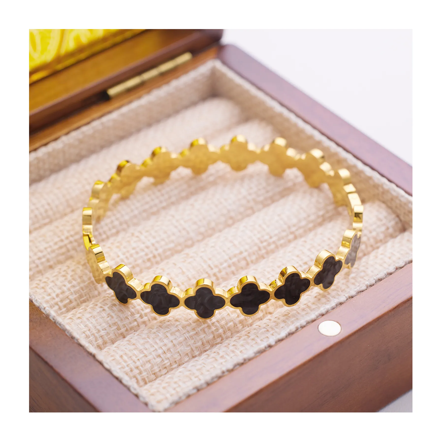 XIXe acier inoxydable étanche Designer célèbre marque femmes cadeau personnalisé inspiré plaqué or mode bijoux bracelets bracelets