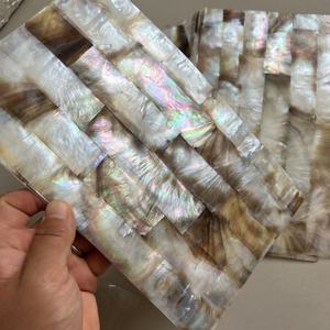 XE-025 Abalone <strong>Shell</strong> Veneer Natural Color with Scallop Pattern Sold <strong>at</strong> a Special Price - Product Image 3