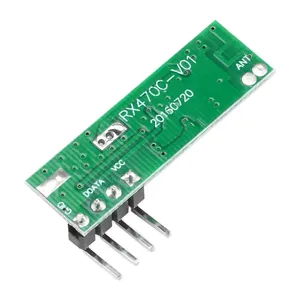 433 MHz Super hetero dyne RF-Empfänger-und Sender modul 433 MHz Fernbedienungen Für Arduino Wireless-Modul Diy Kits