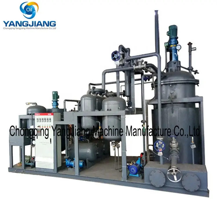 Producing Base Oil by Used Engine Oil Refining Machine