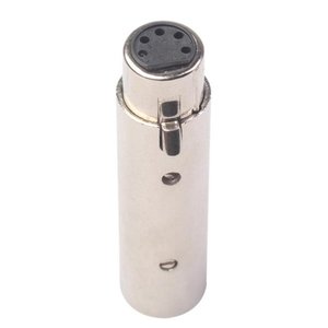 XLR konnektör cinsiyet değiştirici adaptörü 3 Pin erkek XLR 5 pin dişi XLR adaptörü