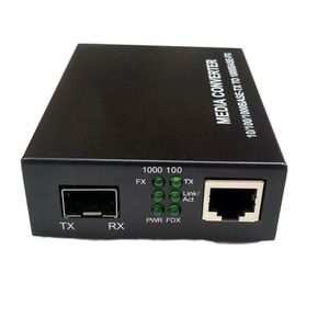 OFS-GAS-1 10/100/1000M UTP至1000M光纤媒体转换器，具有自动上行链路和可扩展至120千米 - Product Image 1