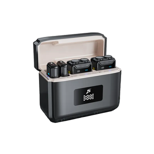 Sx22 Tiếng Ồn Hủy Bỏ Không Dây <span class=keywords><strong>Lavalier</strong></span> <span class=keywords><strong>Microphone</strong></span> Kép Mic Set Cho Iphone Android Loại C Cho Podcast Ghi Âm Youtube Vlogging - Product Image 1