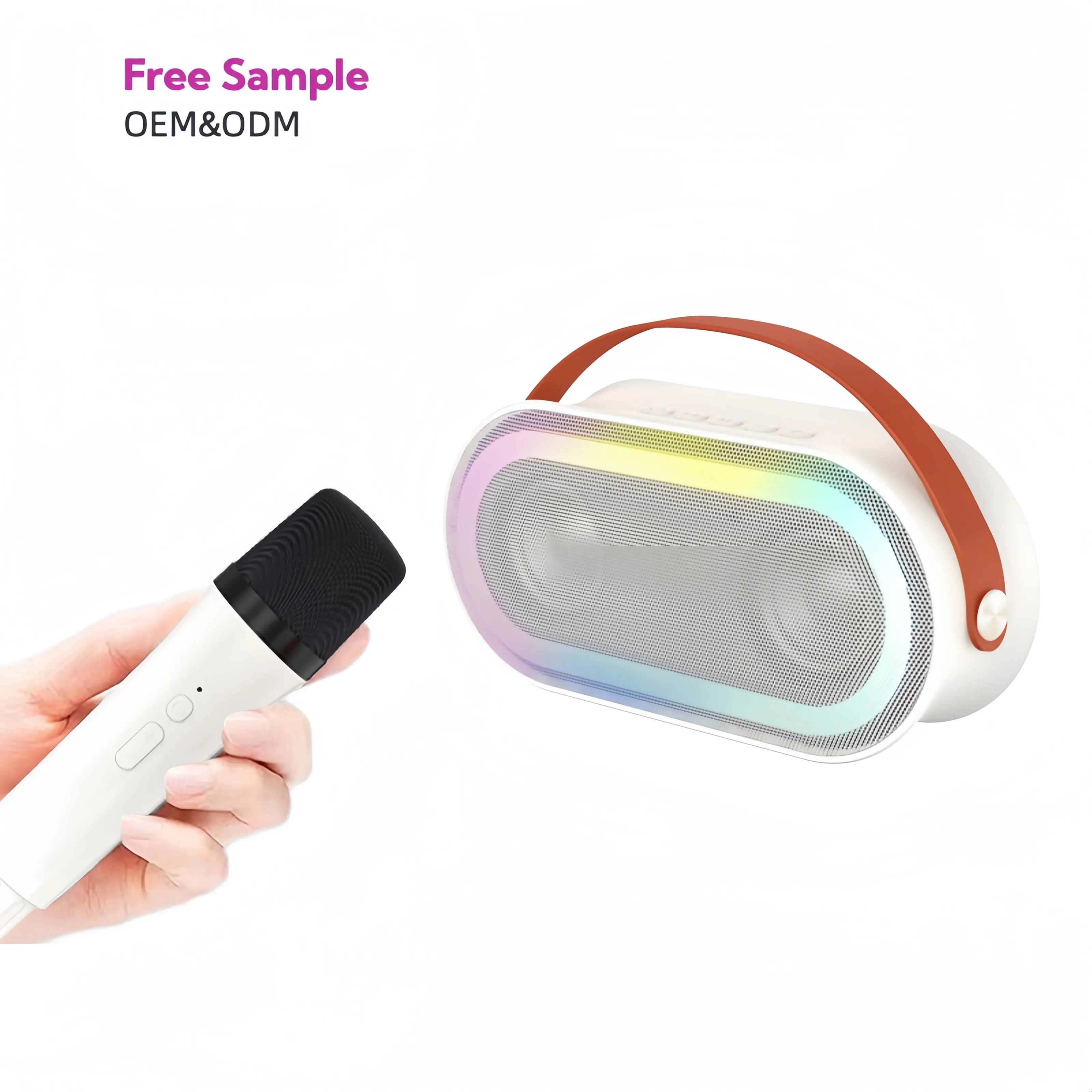 Amazon cool gadget USB luce Led sistema audio audio portatile lettore audio bt microfono Karaoke per esterni Subwoofer Mini altoparlanti