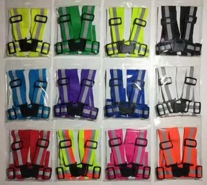 Customizable Logo <strong>Reflective</strong> Vest for Night Running Jogging Dog Walking <strong>LED</strong> Flash High Visibility Safety Gear Mesh Waterproof - Product Image 5