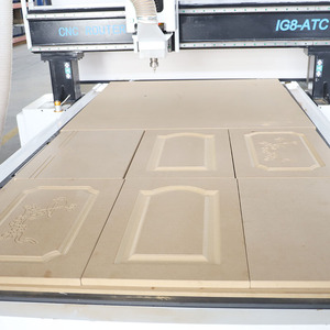 中国二维3d木雕数控路由器atc 5x10 1325 4*8英尺吉他木门家具制造机