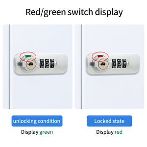 キャビネット、引き出し、家具用マスターキー付き3位置メカニカルコンビネーションカムロック-セキュリティコンビネーションロック - Product Image 5