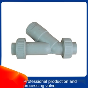Y tipi süzgeç, plastik Y tipi süzgeç filtre y tipi süzgeç pvc PPH filtresi üreticisi - Product Image 5