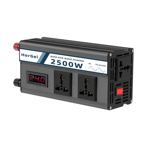 Pure Wave Solar Off-Grid <strong>Inverter</strong> for Home Industrial Use 48V 12V 24V 60V 1500W 50/60 Hz Output Frequency DC12V <strong>Input</strong> for Motors - Product Image 1