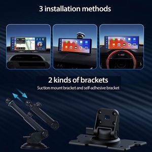 ワイヤレススマートカープレイスクリーンカーステレオApple CarPlayとAndroid Auto 7インチモニター付きバックアップカメラ付きすべての車 - Product Image 6