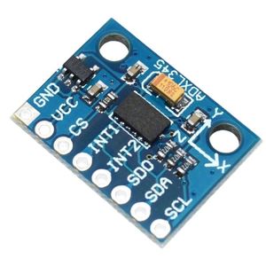 Módulo de sensor de ángulo de inclinación de aceleración de fuerza de carga de tres ejes ADXL345 digital de ángulo de inmersión de - Product Image 3
