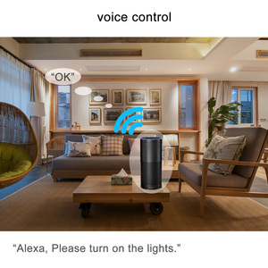 LEDEAST DS-123-2 Tuya Smart WiFi Lichtsc halter 2 Gang US-Standard mit Remote-App-Steuerung und Timer-Funktion für die Heim automation - Product Image 6