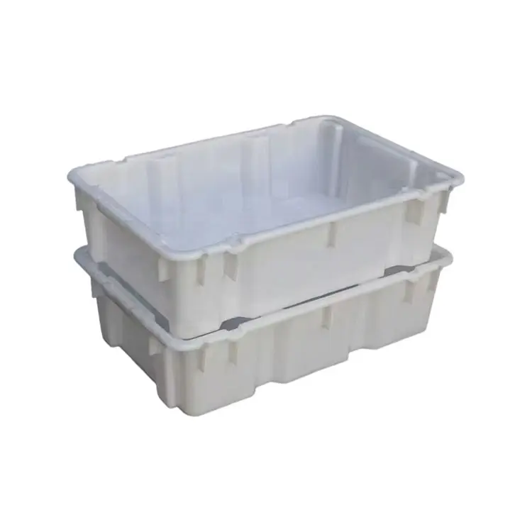 Пластиковый ящик для корзин, тяжелые пластиковые ящики, пластиковые ящики, штабелируемые