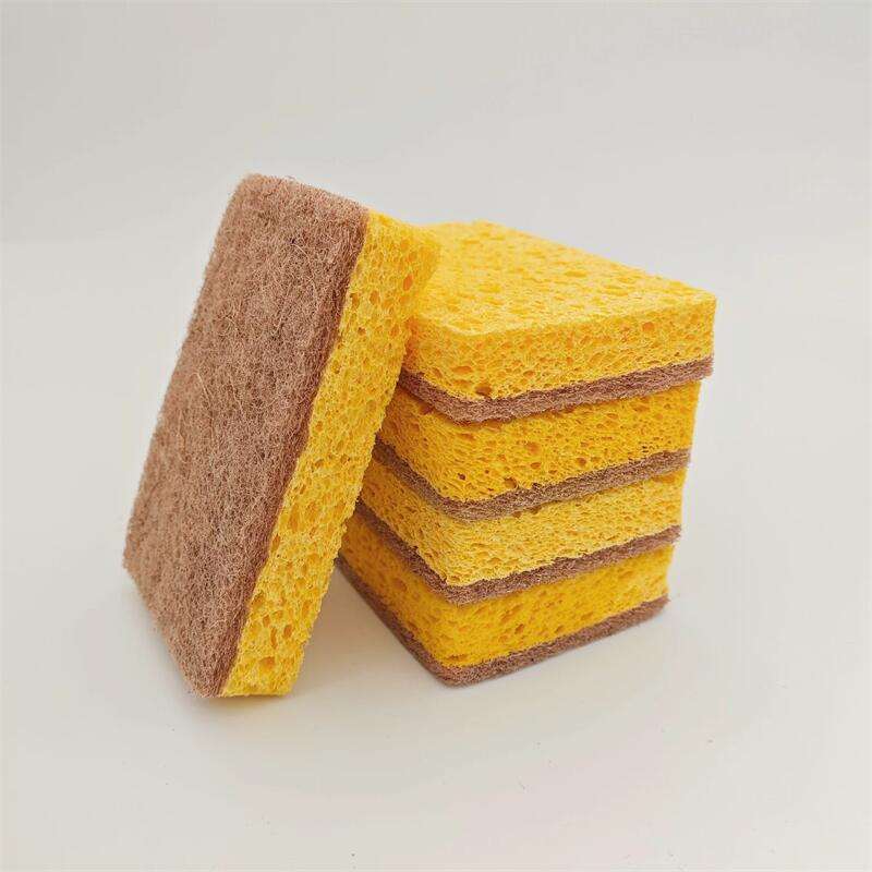 ป่านศรนารายณ์สีน้ำตาลอ่อน + ผ้าฝ้ายเยื่อไม้สีเบจ (ไม่มีรู)