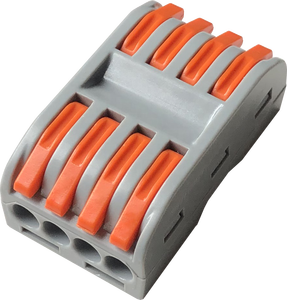 PCT-2-4 Quick Connectors Cable Wire <strong>Terminal</strong> Connector No Screw <strong>Terminal</strong> <strong>Block</strong> <strong>Spring</strong> Clamp - Product Image 1