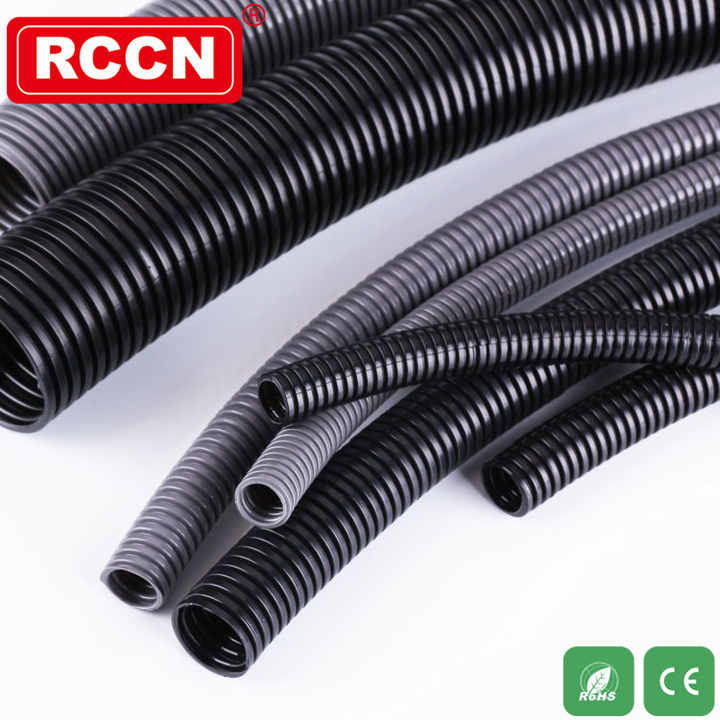 RCCN tubo ondulato nero in Nylon resistente alla fiamma BG-10NBV0 Nylon che infiamma tubatura di plastica