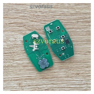Al 3ボタンスマートキー車のリモートカーキーロゴなしでアルファにフィット (433mhz/ 4Aチップ) - Product Image 5