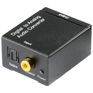 <strong>Digital</strong> to <strong>Analog</strong> Audio &amp; Video <strong>Converter</strong> with HD 1080p <strong>Output</strong> Features Adaptor Accessory &amp; 1080p Resolution