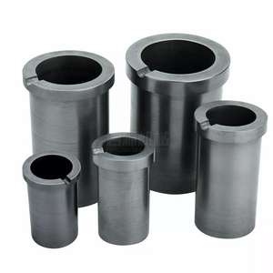 High-Density 1.85g/cm3 High-Pure Carbon Graphite <strong>Crucible</strong> Refractory for Effective <strong>Casting</strong>