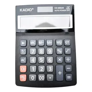 เครื่องคิดเลขอิเล็กทรอนิกส์12หลักแพ็ค3 Kd8882b kadio สีดำ - Product Image 2