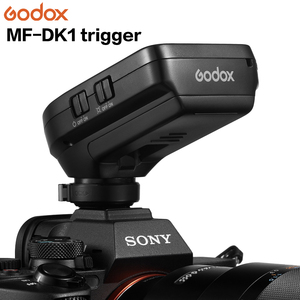 Godox宏闪光触发器XPROIIS + 适用于MF12-DK1宏迷你闪光速度计内置X系统TTL闪光相机支持扩散器