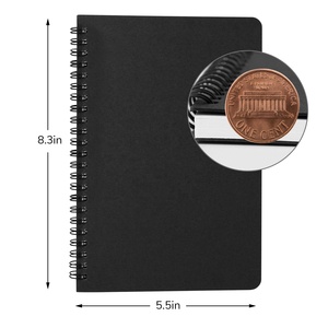 Cubierta de papel de impresión personalizada, cuaderno A5, Bloc de notas en espiral, tapa dura, diario de escritura, páginas forradas - Product Image 2