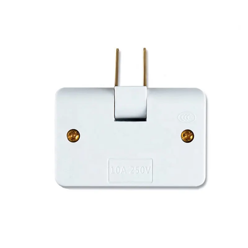 Cantell US Plug convertitore presa girevole uno in tre estensione a 180 gradi Multi Plug Mini adattatore da viaggio con presa Wireless sottile